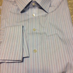 Calvin Klein Dress Shirt 17-34 100% Cotton